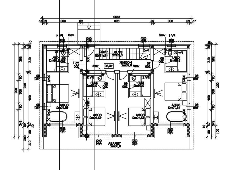 Вилла Starigrad, Хорватия, 250 м² - фото 8