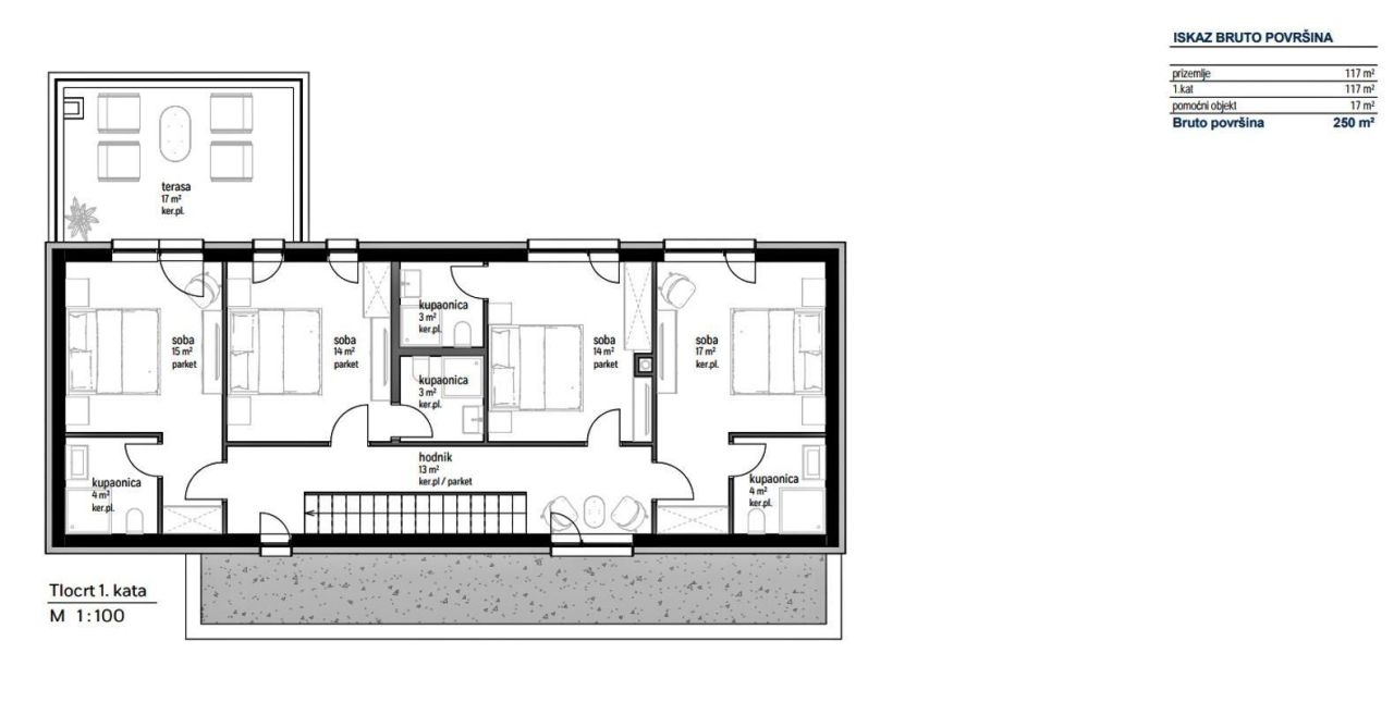 Вилла в Лабине, Хорватия, 283 м² - фото 9