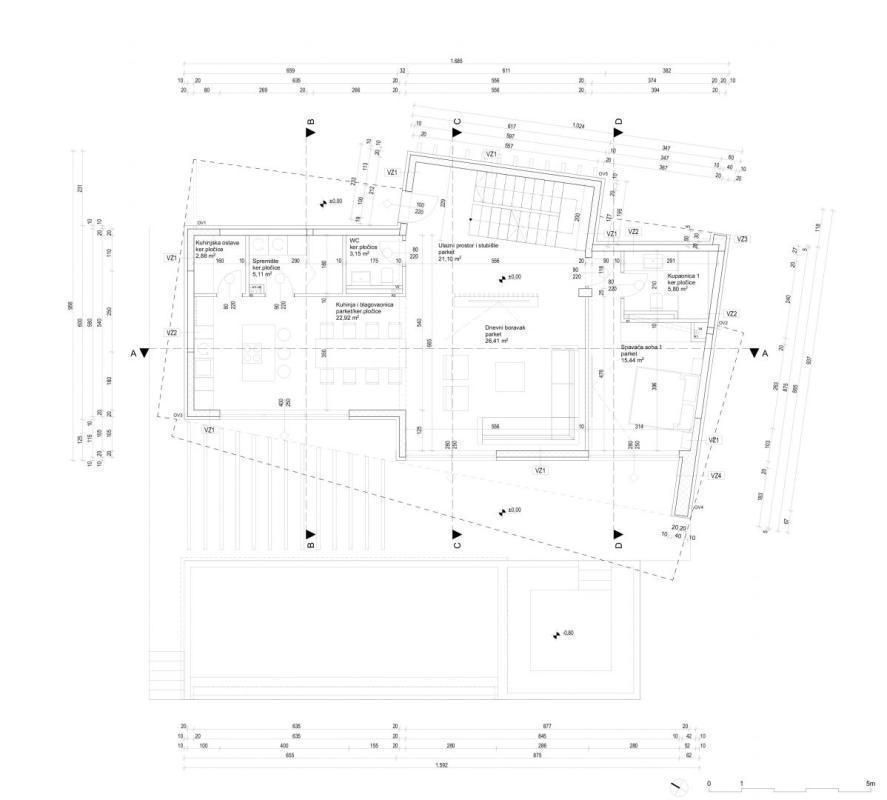 Вилла Novalja, Хорватия, 199 м² - фото 10