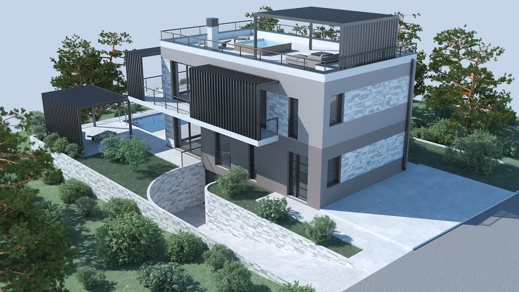 Вилла на Хваре, Хорватия, 350 м² - фото 10