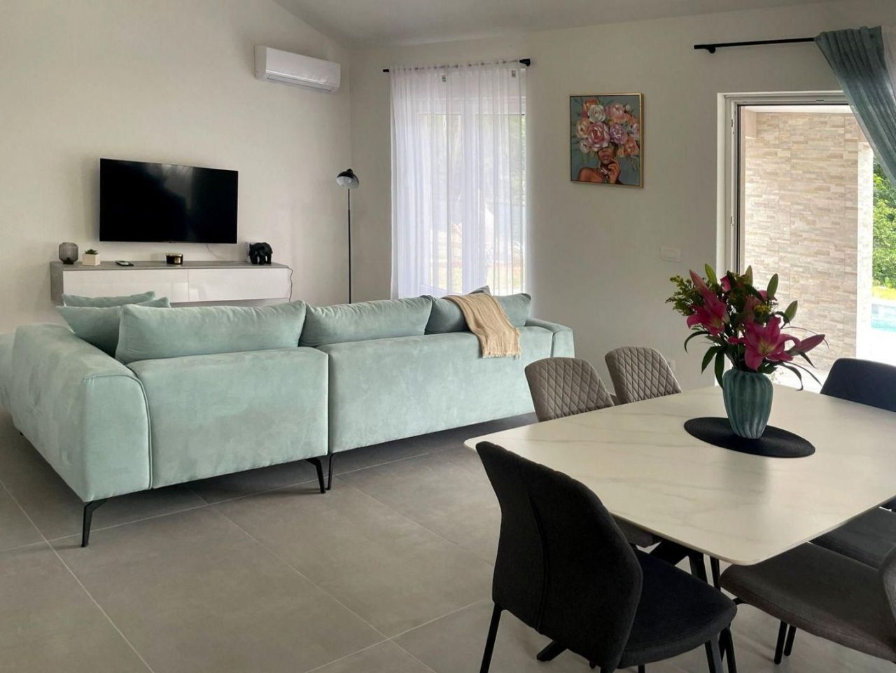 Вилла в Лабине, Хорватия, 140 м² - фото 12