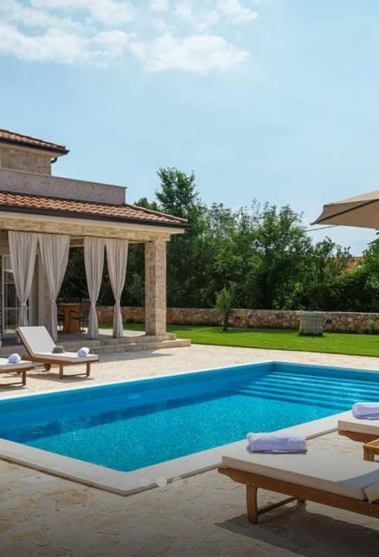 Вилла Dobrinj, Хорватия, 167 м² - фото 12