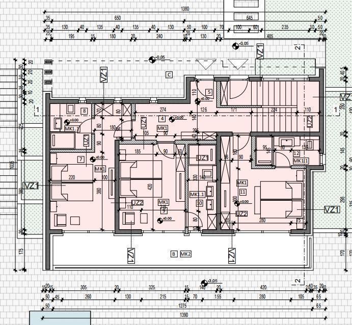 Вилла Brela, Хорватия, 302 м² - фото 14