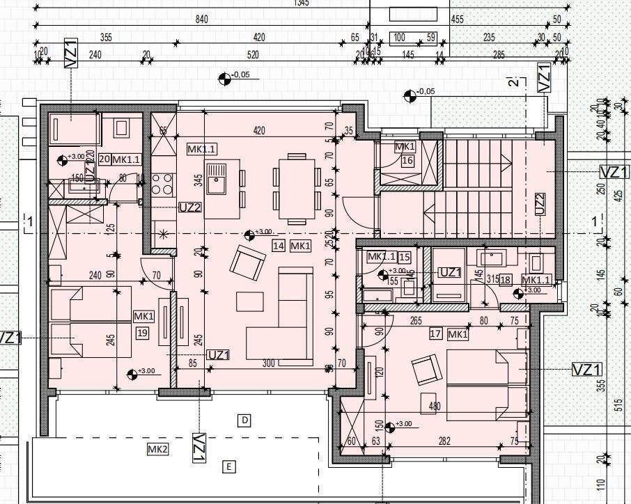 Вилла Brela, Хорватия, 302 м² - фото 15