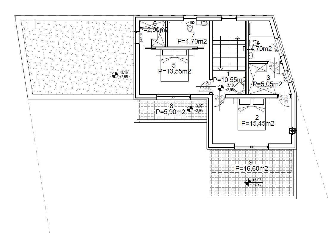 Вилла в Лабине, Хорватия, 195 м² - фото 16