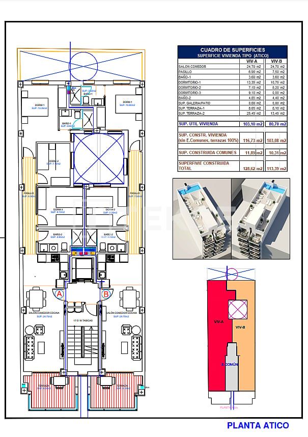 Апартаменты в Торревьехе, Испания, 110 м² - фото 16