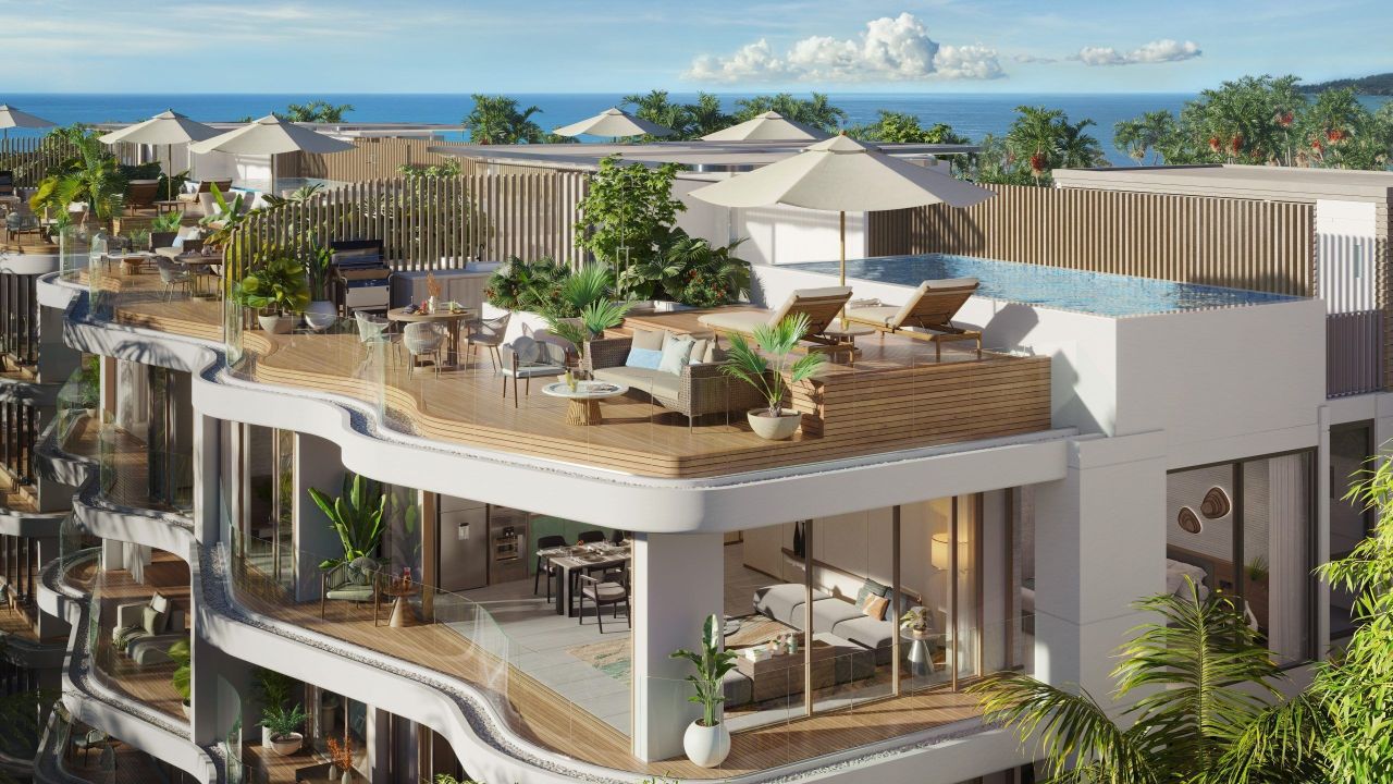 Апартаменты на пляже Банг Тао, Таиланд, 93 м² - фото 12