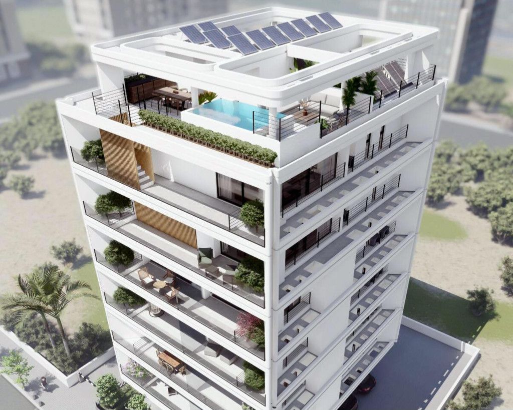 Апартаменты в Ларнаке, Кипр, 94 м² - фото 9