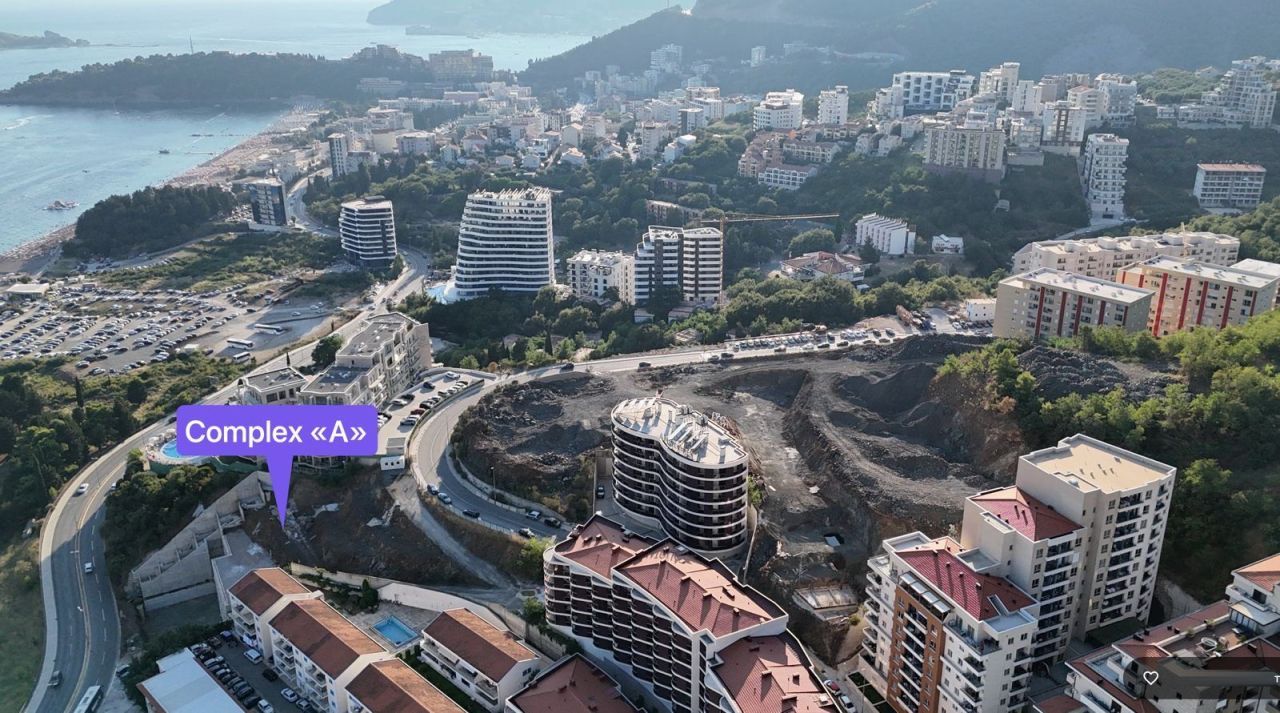 Квартира в Будве, Черногория, 52 м² - фото 3