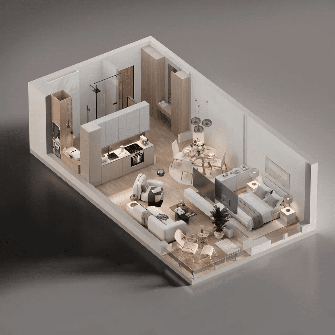 Квартира в Будве, Черногория, 87 м² - фото 3