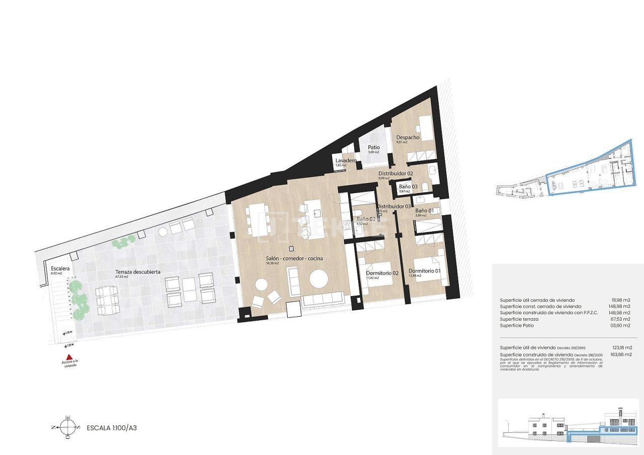 Апартаменты в Малаге, Испания, 111 м² - фото 12