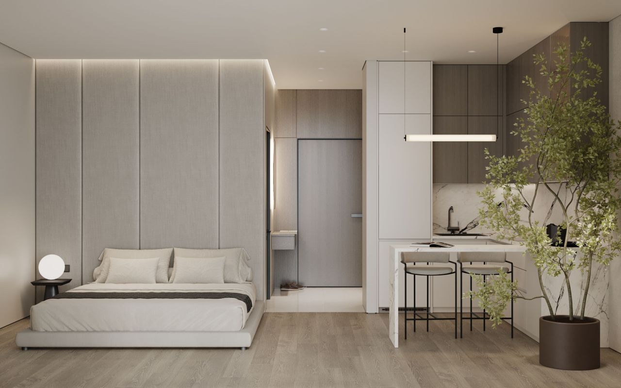 Апартаменты в Чангу, Индонезия, 35.2 м² - фото 8