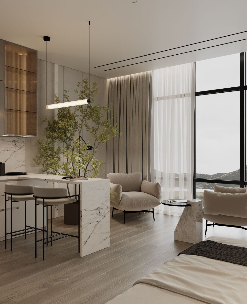 Апартаменты в Чангу, Индонезия, 35.2 м² - фото 10