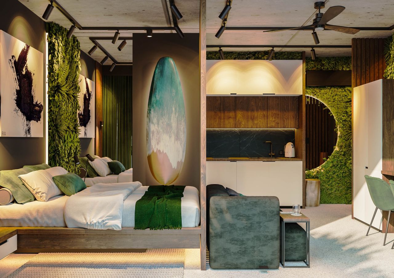 Апартаменты в Чангу, Индонезия, 25.6 м² - фото 5