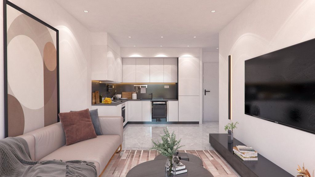 Апартаменты в Ларнаке, Кипр, 56 м² - фото 11