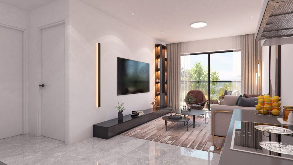 Апартаменты в Ларнаке, Кипр, 56 м² - фото 13