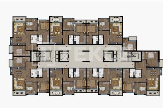 Апартаменты Мезитли, Турция, 99 м² - фото 19