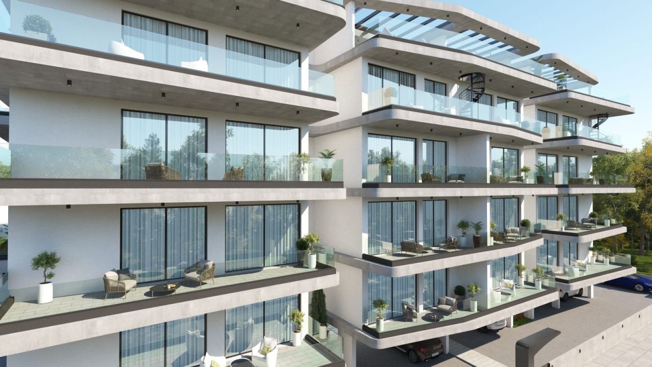 Апартаменты в Ларнаке, Кипр, 49 м² - фото 5