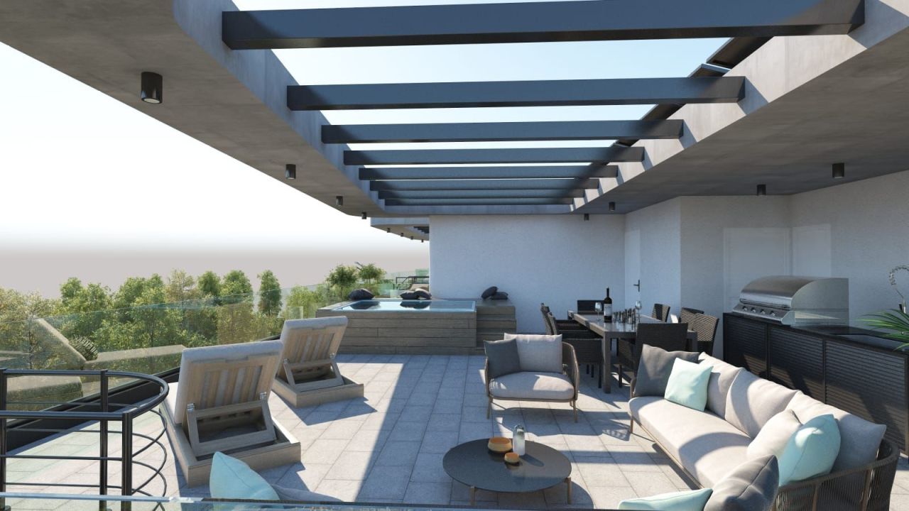 Апартаменты в Ларнаке, Кипр, 49 м² - фото 7