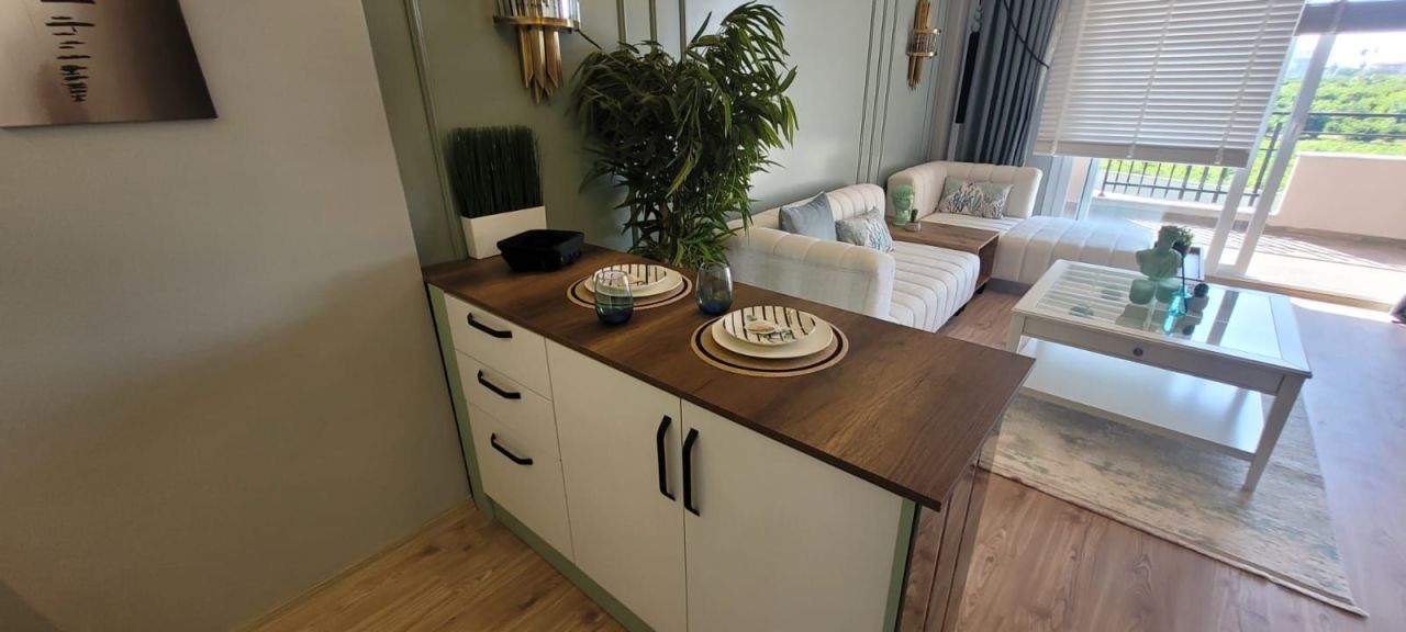 Квартира в Мерсине, Турция, 46.5 м² - фото 2