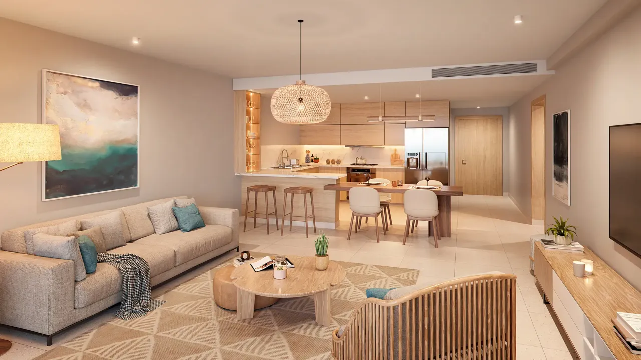 Апартаменты в Пунта-Кана, Доминиканская Республика, 100.18 м² - фото 2