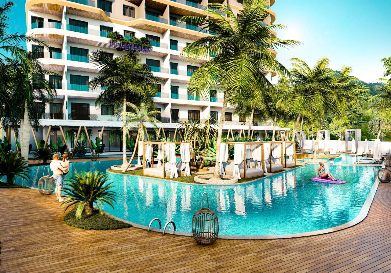 Квартира в Авсалларе, Турция, 50 м² - фото 3