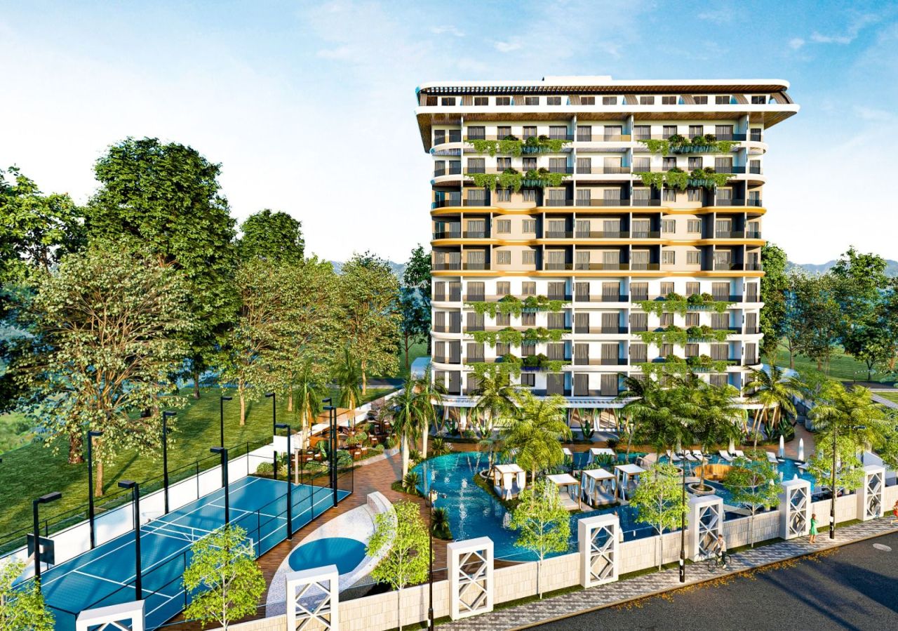 Квартира в Авсалларе, Турция, 50 м² - фото 14