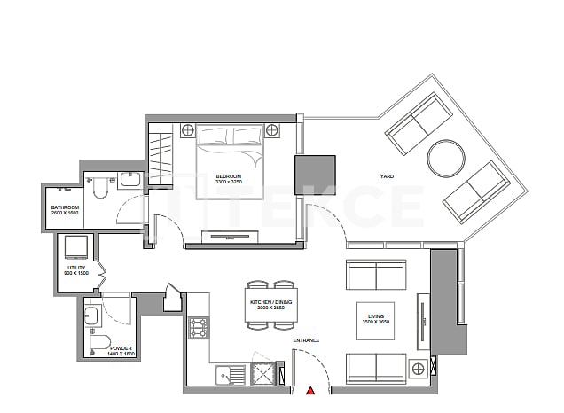 Апартаменты Над Аль-Шеба 1, ОАЭ, 72 м² - фото 9