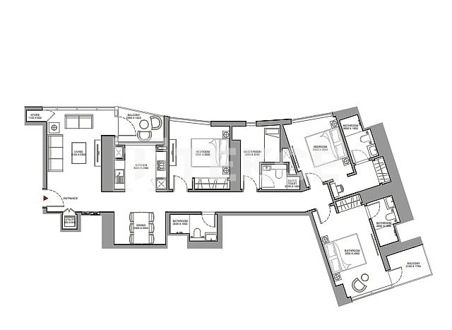 Апартаменты Над Аль-Шеба 1, ОАЭ, 72 м² - фото 11