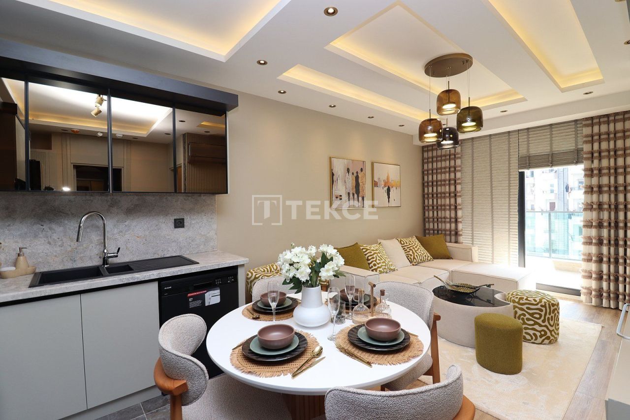 Апартаменты Эрдемли, Турция, 75 м² - фото 16