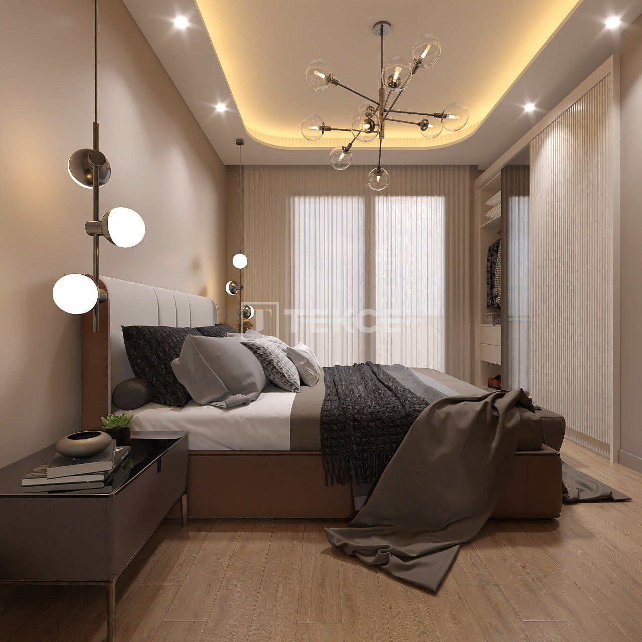 Апартаменты Эрдемли, Турция, 130 м² - фото 16