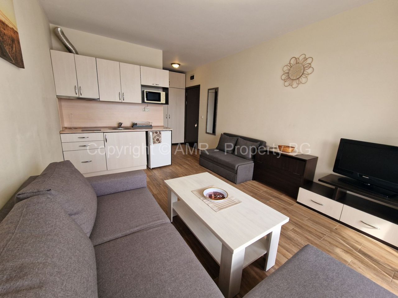 Квартира на Солнечном берегу, Болгария, 36 м² - фото 3