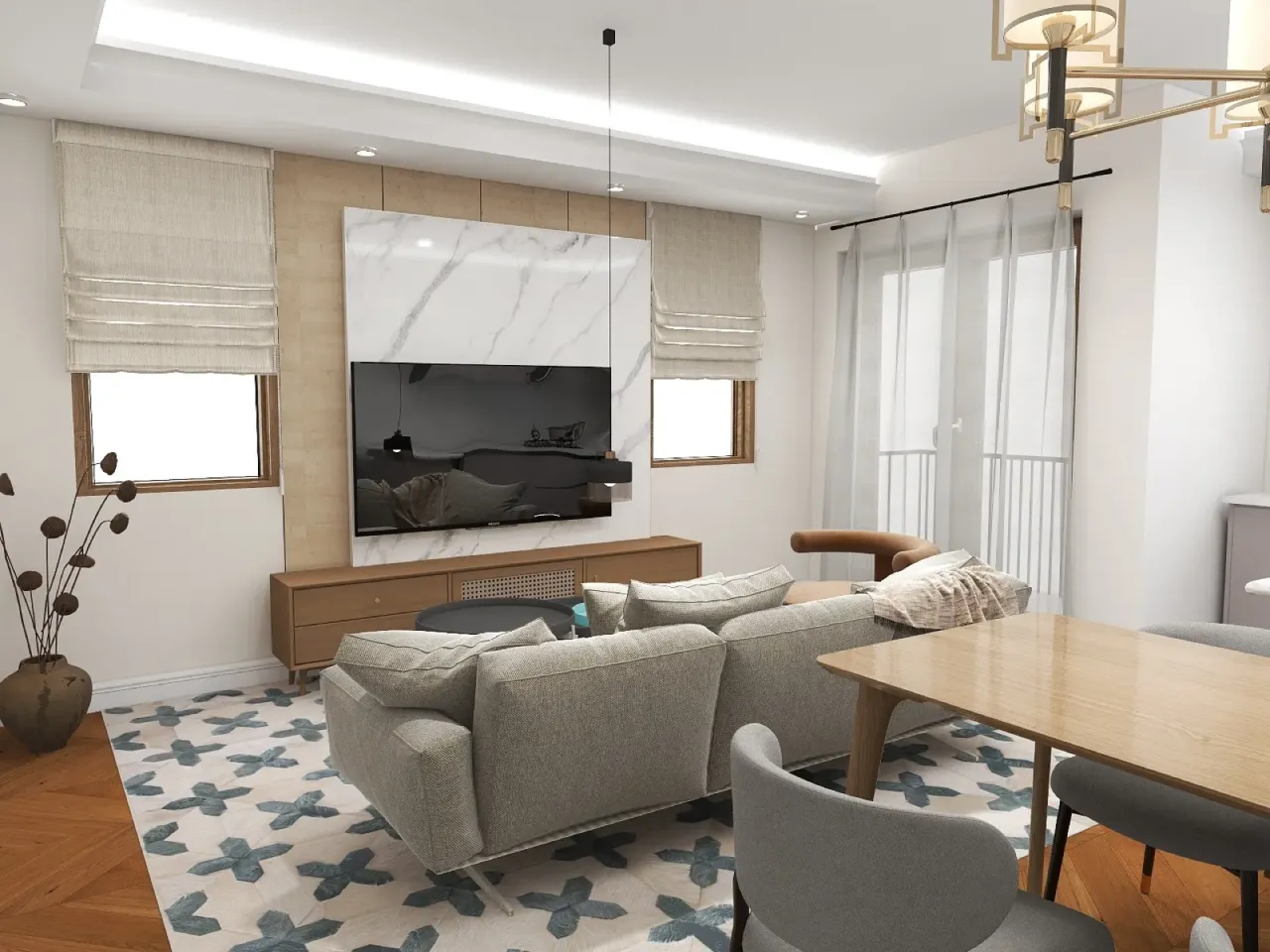 Квартира в Которе, Черногория, 48.41 м² - фото 7