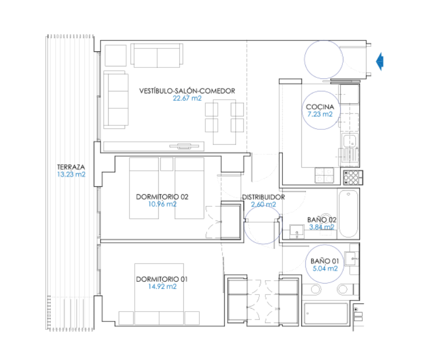 Квартира на Коста-дель-Маресме, Испания, 210 м² - фото 8