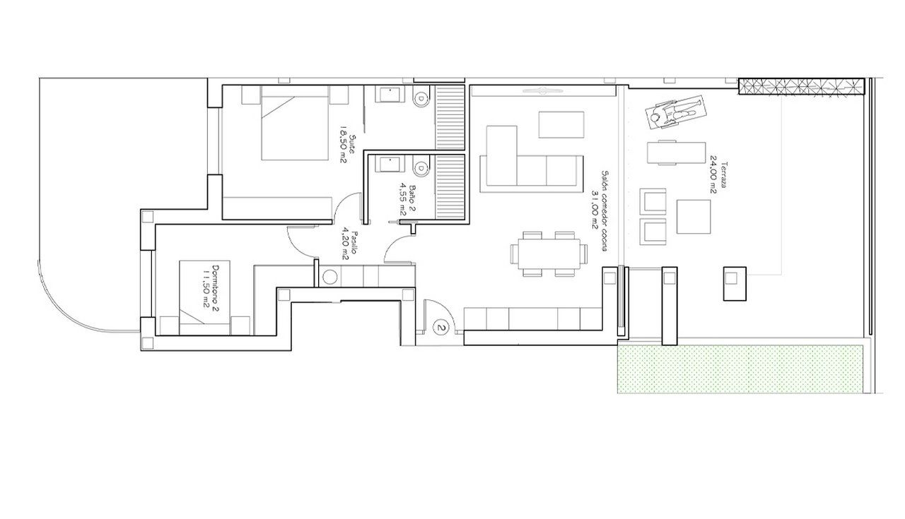 Дом на Коста-Бланка, Испания, 115 м² - фото 9