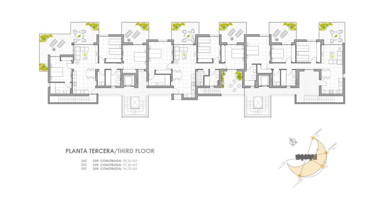 Квартира на Коста-Бланка, Испания, 94 м² - фото 10