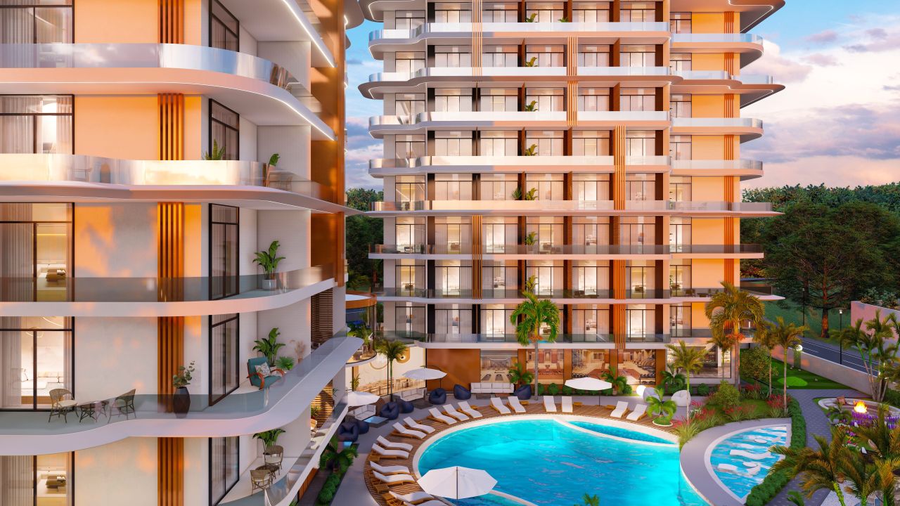 Квартира в Алании, Турция, 40 м² - фото 12