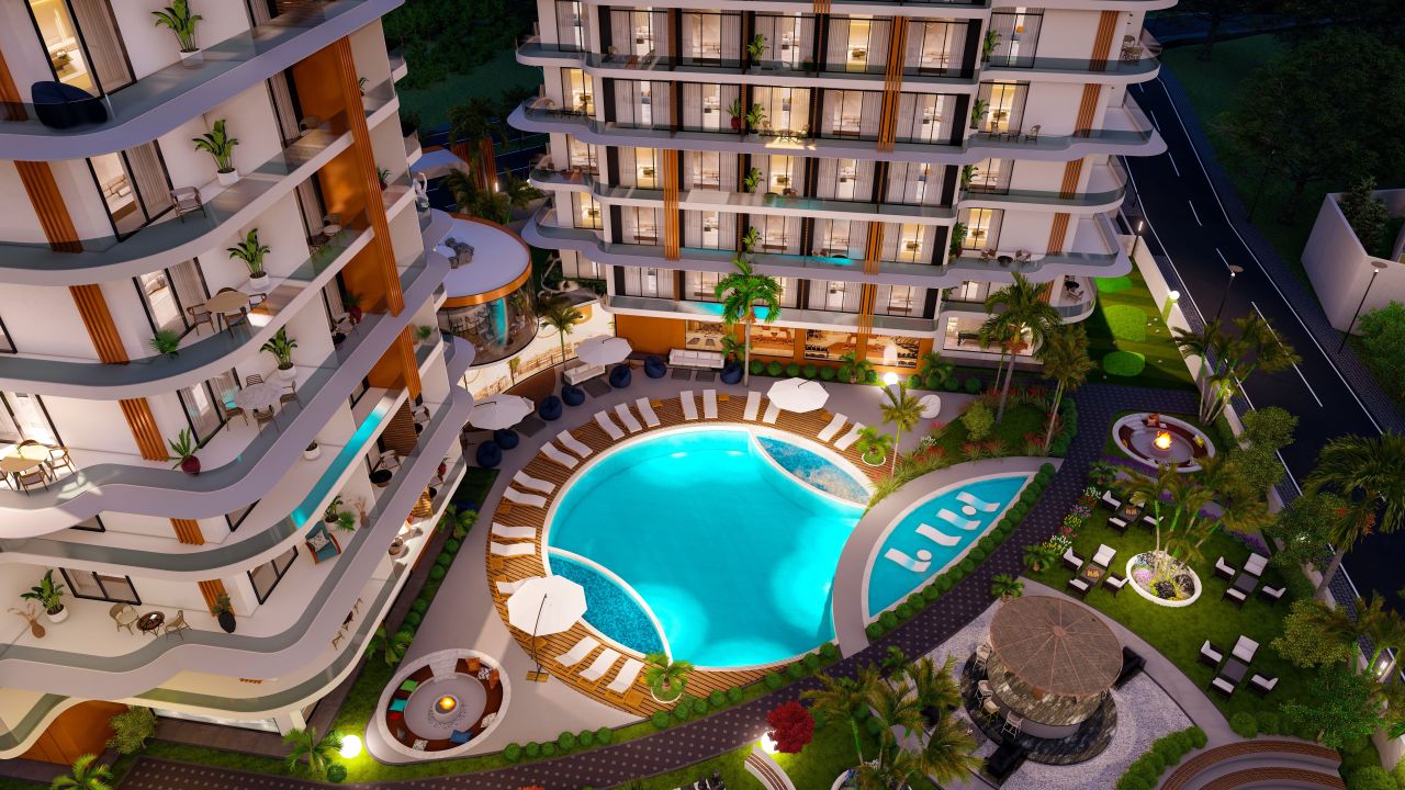 Квартира в Алании, Турция, 40 м² - фото 10