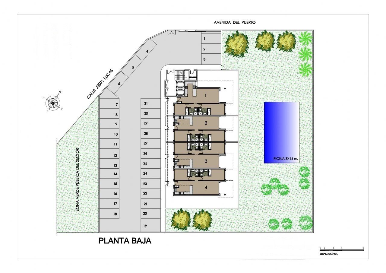 Квартира на Коста-Бланка, Испания, 62 м² - фото 12