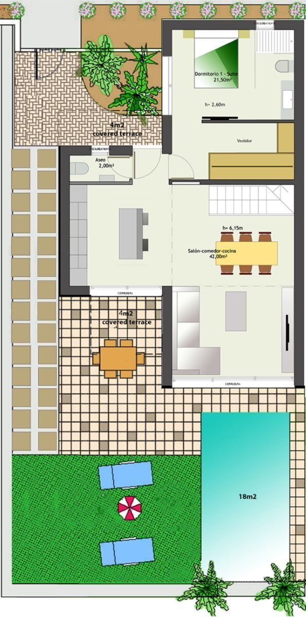 Дом на Коста-Бланка, Испания, 124 м² - фото 16