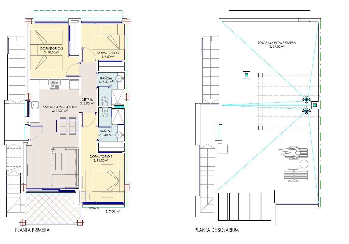 Квартира на Коста-Бланка, Испания, 128 м² - фото 17