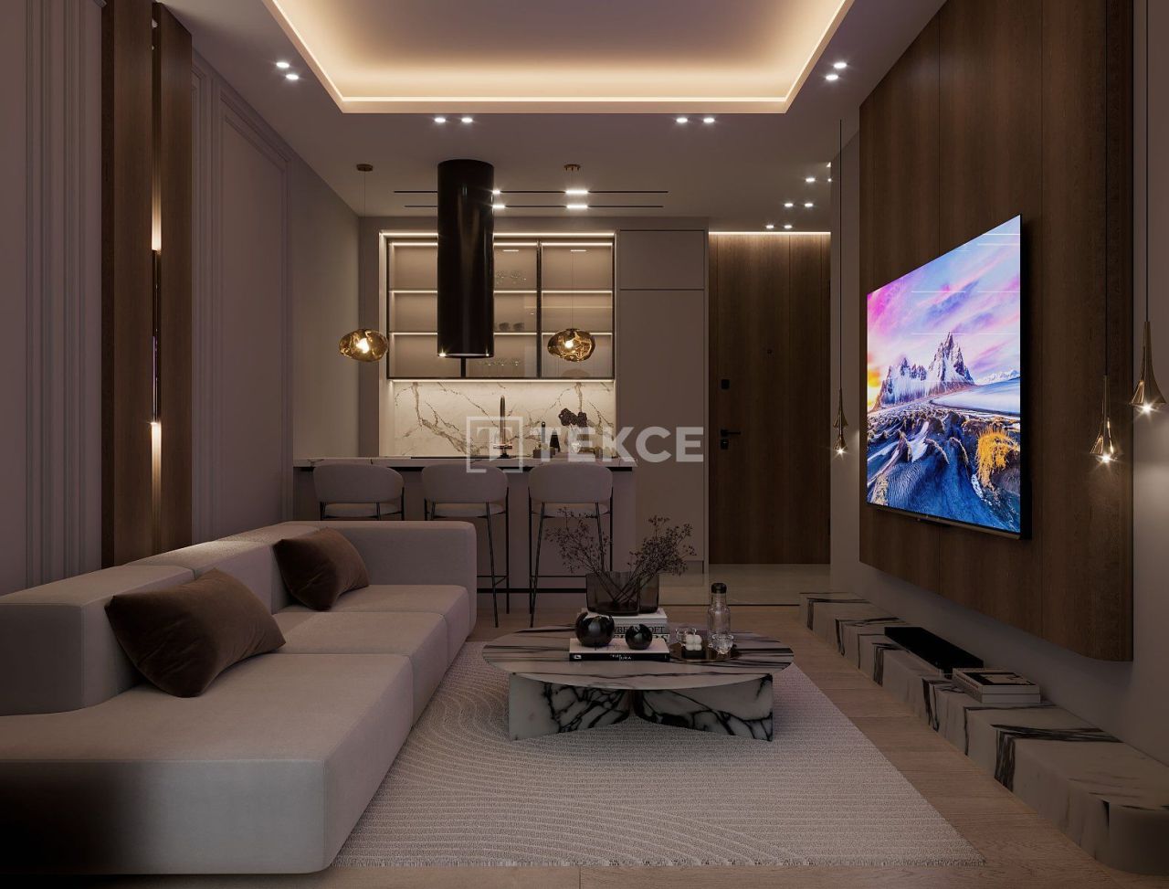 Апартаменты Эрдемли, Турция, 75 м² - фото 14