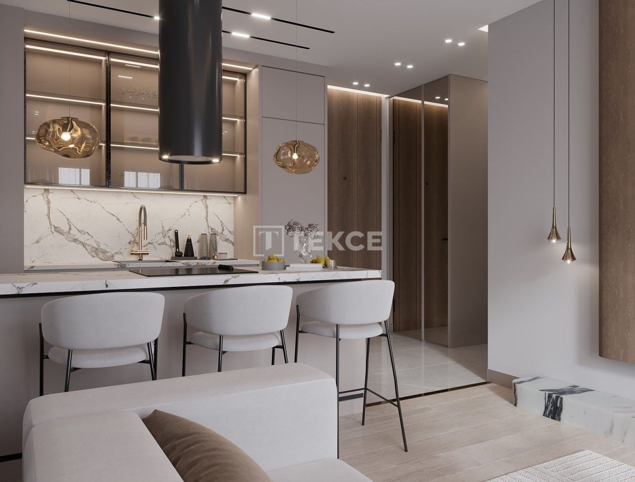 Апартаменты Эрдемли, Турция, 75 м² - фото 16