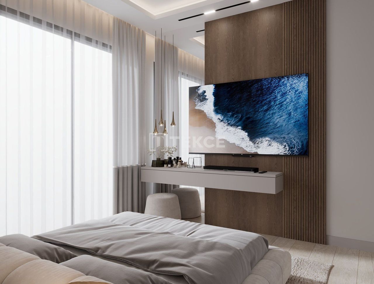 Апартаменты Эрдемли, Турция, 75 м² - фото 19