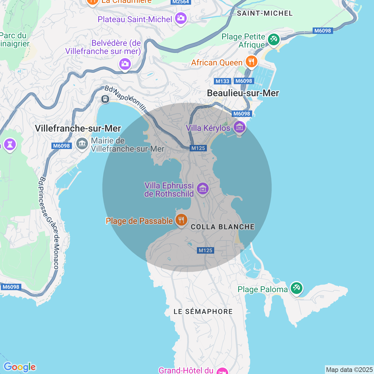 Апартаменты в Сен-Жан-Кап-Ферра, Франция, 130 м² - фото 12