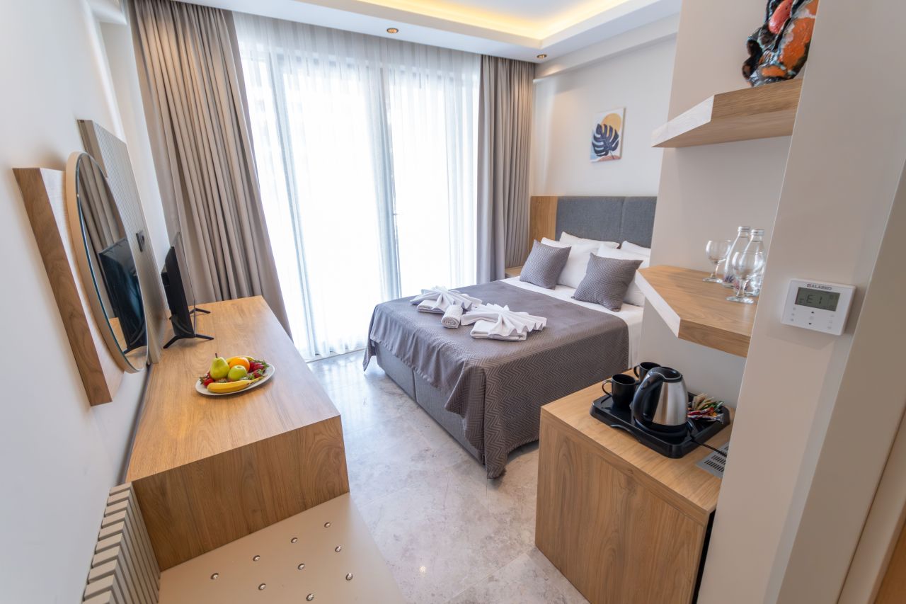 Отель, гостиница в Фетхие, Турция, 65 м² - фото 12