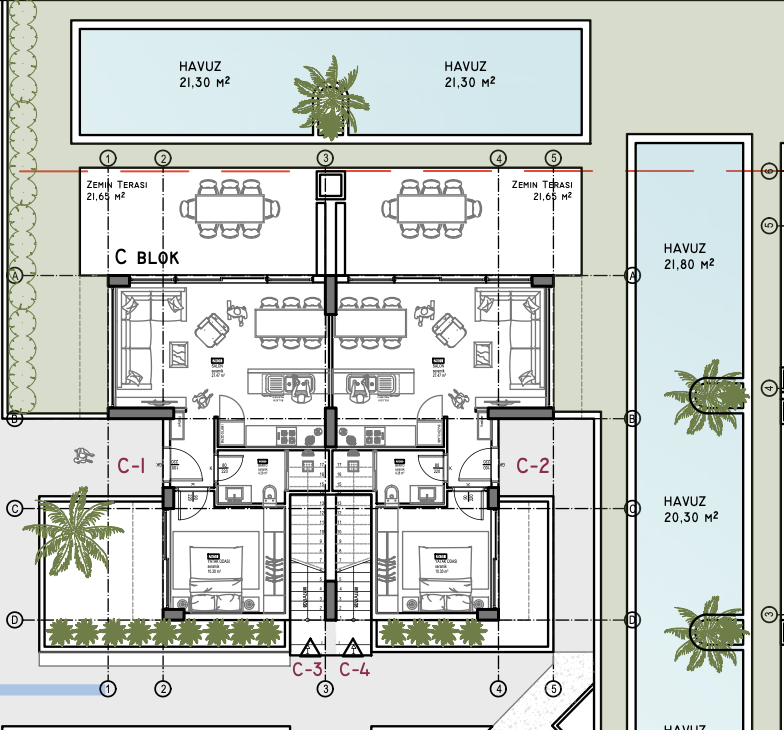Квартира в Фетхие, Турция, 66 м² - фото 15