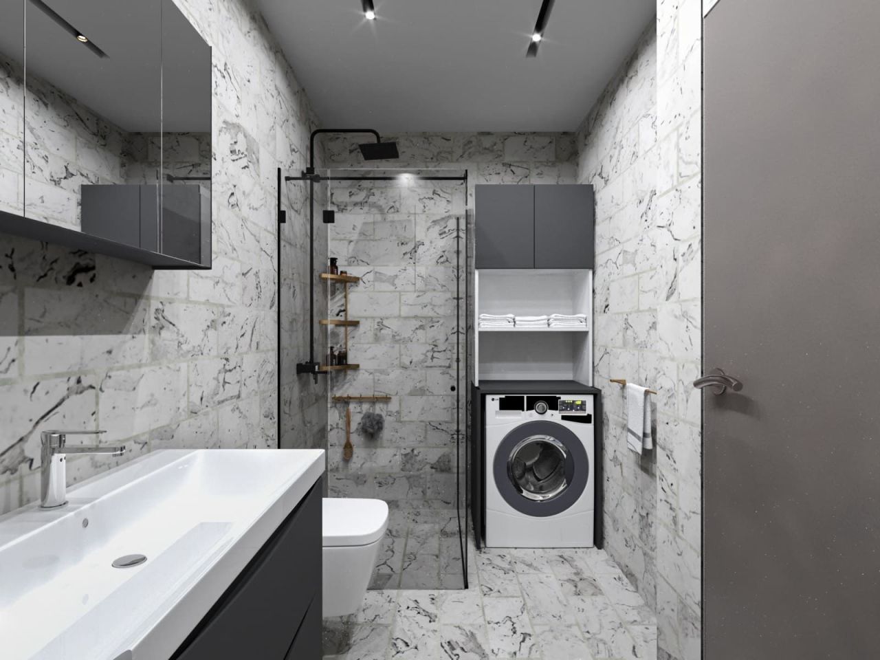 Квартира в Анталии, Турция, 55 м² - фото 9