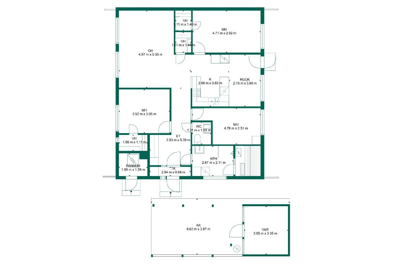 Дом в Кеми, Финляндия, 106 м² - фото 2