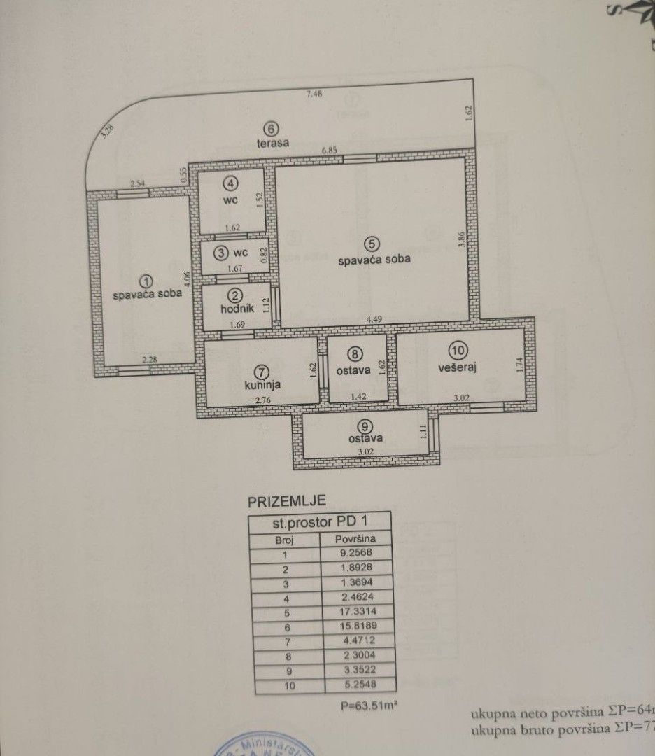 Дом в Сутоморе, Черногория, 144 м² - фото 13